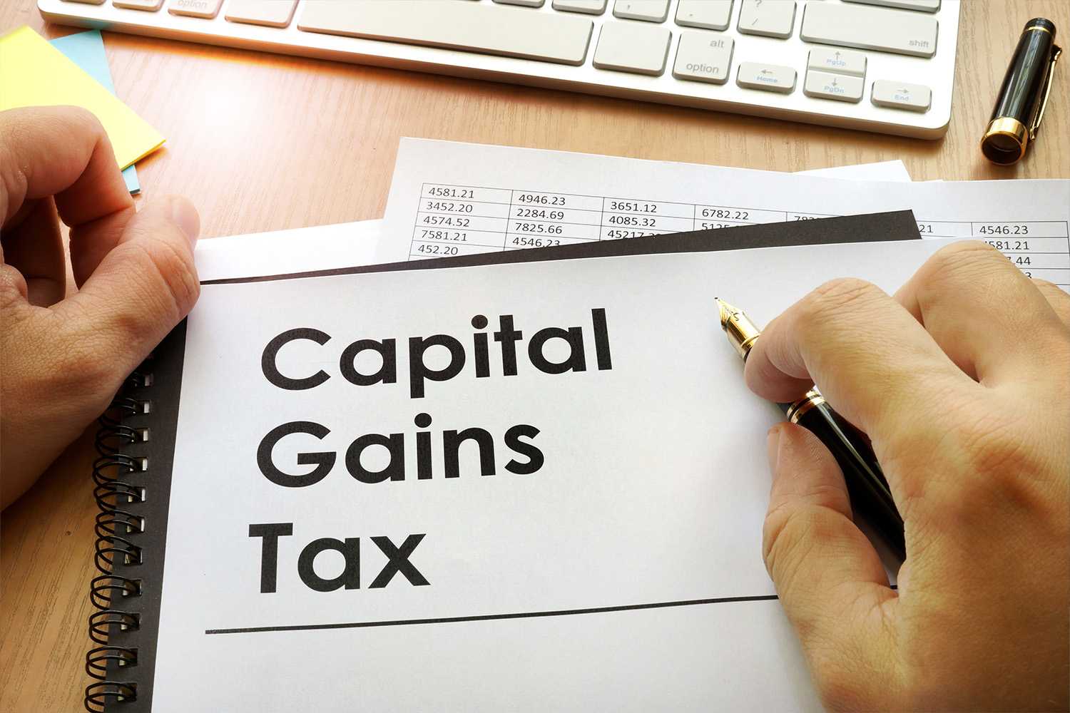 California Capital Gains Taxes on Real Estate